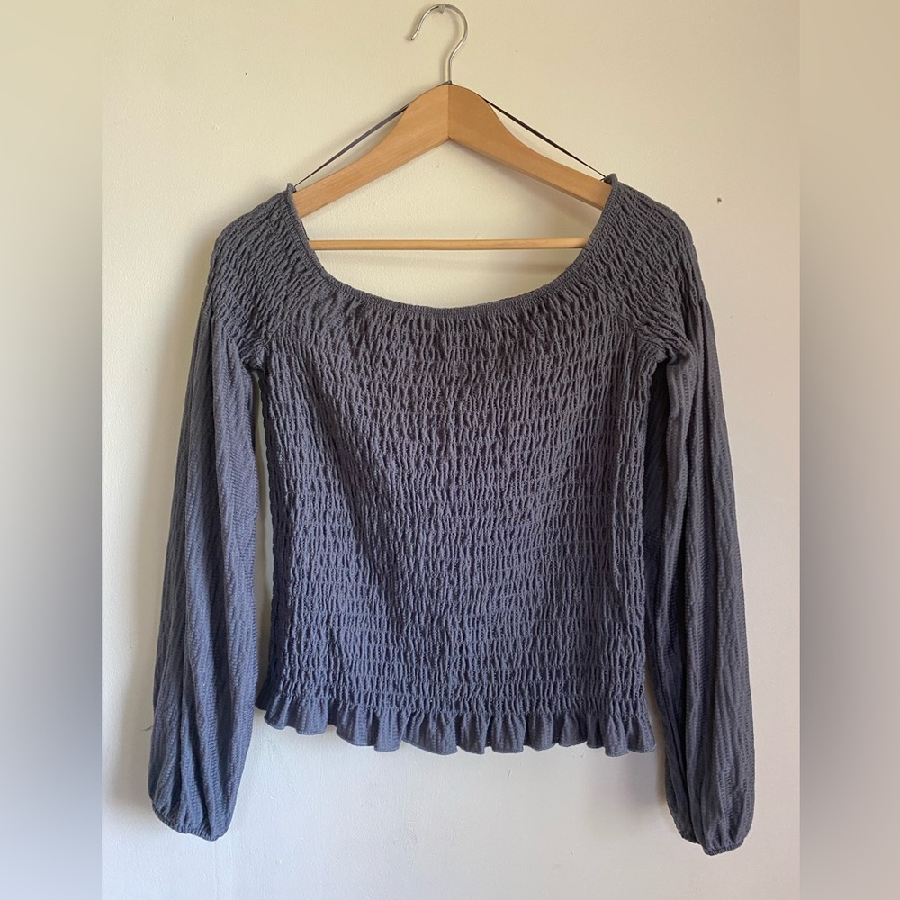 Kiriou Smocked Top from Nordstrom Sz L